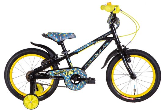 Купити Велосипед дитячий 16" Formula ACTIVE ST рама-8,5" 2022, чорний з доставкою по Україні