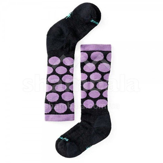 Купити Girls' Wintersport All Over Dots шкарпетки для дівчат (Charcoal, L) з доставкою по Україні