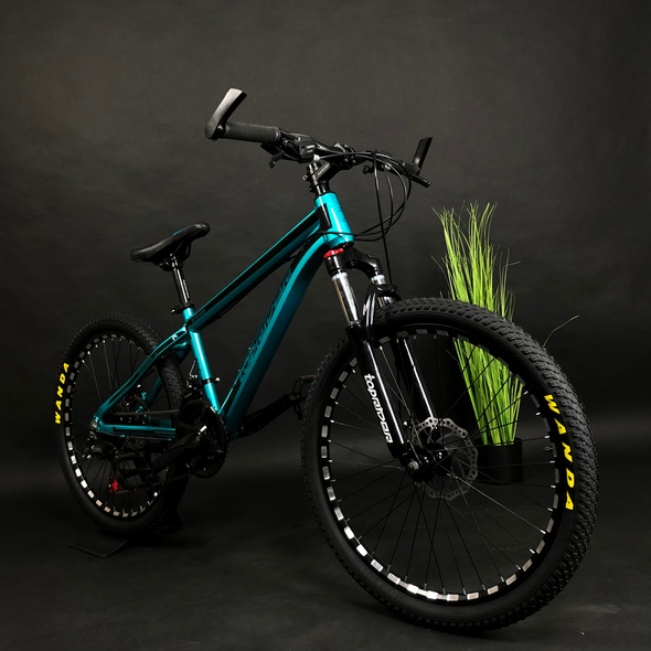Купити Велосипед підлітковий Toprider 680 24" синій з доставкою по Україні