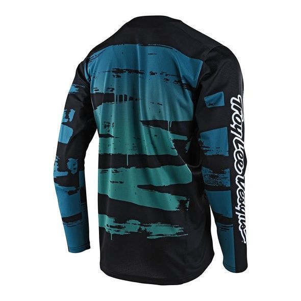 Купить Детская Джерси TLD Sprint Jersey, Brushed [MARINE/TEAL] Размер YXL с доставкой по Украине