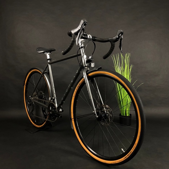 Купити Велосипед вживання 28" Veloheld IconX 28" GRX L, сірий з доставкою по Україні