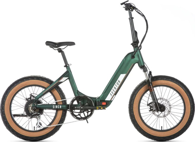 Купить Электровелосипед 20" Aventon Sinch 500 ST Moss Green 2023 с доставкой по Украине