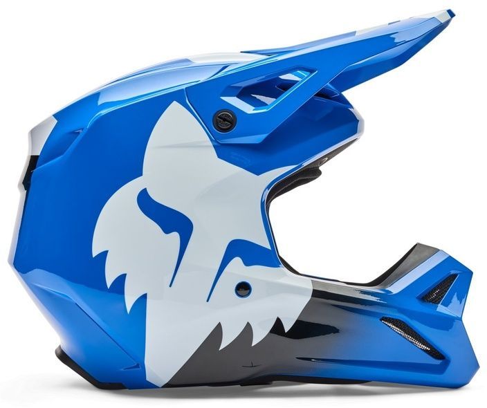 Шолом FOX V1 Helmet - SHIELD (Blue), M