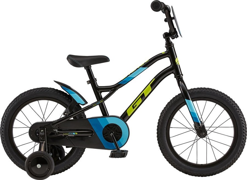 Купить Велосипед детский 16" GT GRUNGE 16, черный 2020 с доставкой по Украине