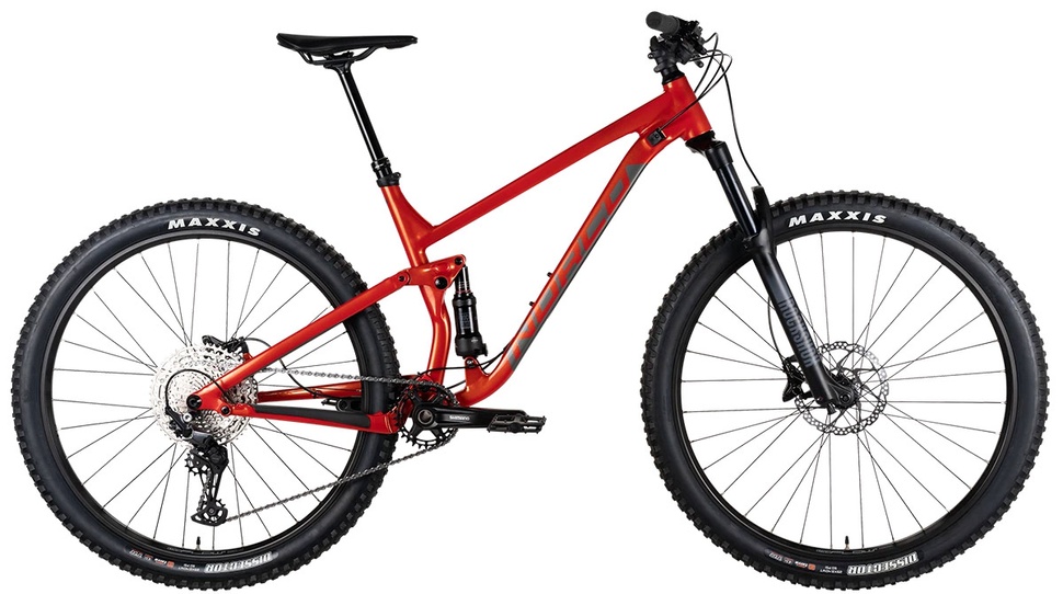 Купить Велосипед двухподвесной 29" Norco Fluid FS 2 XL", оранжевый 2021 с доставкой по Украине