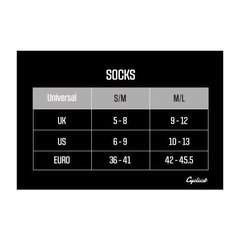 Купити Носки WAHOO Black Размер одежды M/L з доставкою по Україні