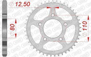 Зірка AFAM 525 Steel Chainwheel - Honda (Silver), 40z