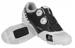 Велотуфлі Scott MTB RC SL чорно/білі - 42.5