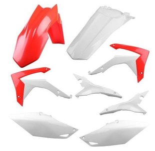 Пластик Polisport MX kit - Honda (14-) (Red/White), Honda