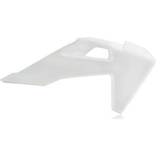 Пластик боковий передній RADIATOR SCOOPS R-TECH HUSQVARNA TC/FC/TX/FX 19-22 TE/FE 20-23 WHITE