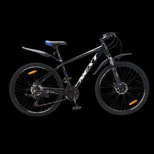 Купить Велосипед Crossbike Next 2025 27.5" 17" Чорний-Синій с доставкой по Украине