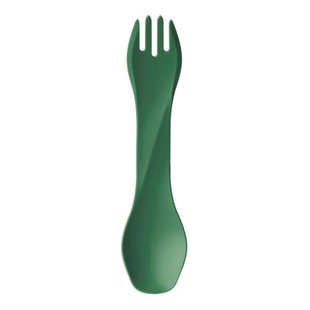 Ложка-вилка Humangear GoBites Uno medium green (зелений)