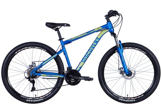 Купити Велосипед ST 27,5" Discovery TREK AM DD 2024 (синій (м)) з доставкою по Україні