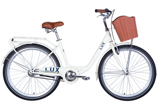 Купити Велосипед 26" Dorozhnik LUX 2024 (слонова кість) з доставкою по Україні