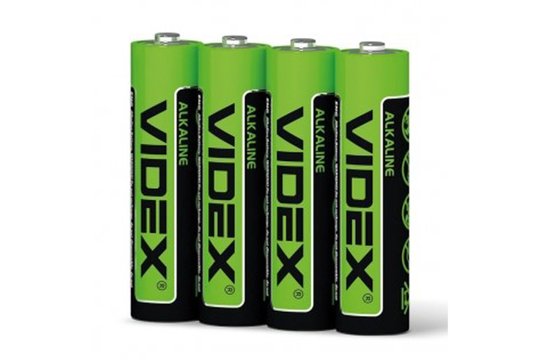 Купить Батарейка щелочная Videx LR03/AAA 4шт в упаковке с доставкой по Украине