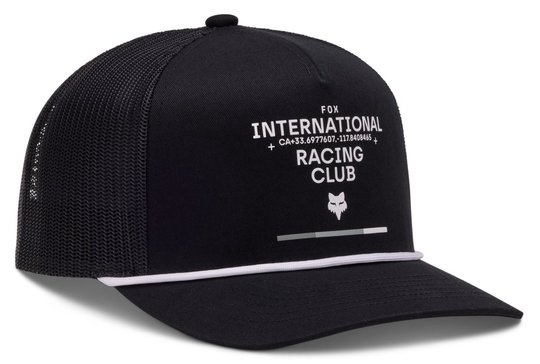Кепка FOX NUMERICAL SNAPBACK HAT (Black), One Size, One Size