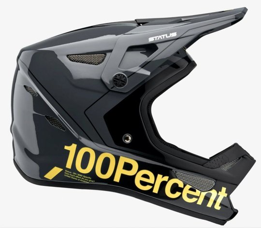 Шолом Ride 100% STATUS Helmet [Carby Grey], M