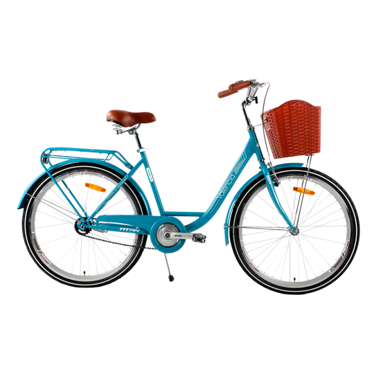 Купить Велосипед Titan Valencia 2021 26" 18" Блакитний с доставкой по Украине