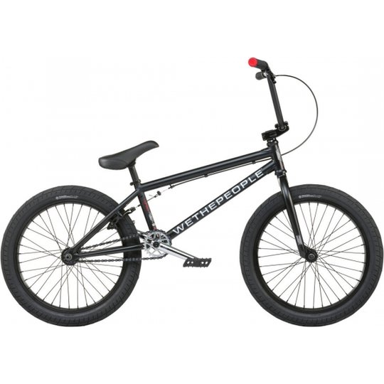 Купить Велосипед BMX 20" WeThePeople CRS (фрик) 20.25", черный Матовый 2021 с доставкой по Украине