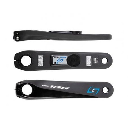 Купити Вимірювач потужності STAGES Cycling Power Meter L Shimano 105 R7000 172,5mm Black з доставкою по Україні