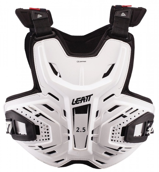 Захист тіла LEATT Chest Protector 2.5 (White), One Size, One Size