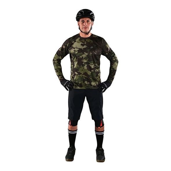 Купити Джерсі TLD FLOWLINE LS JERSEY COVERT [ARMY GREEN] XL з доставкою по Україні
