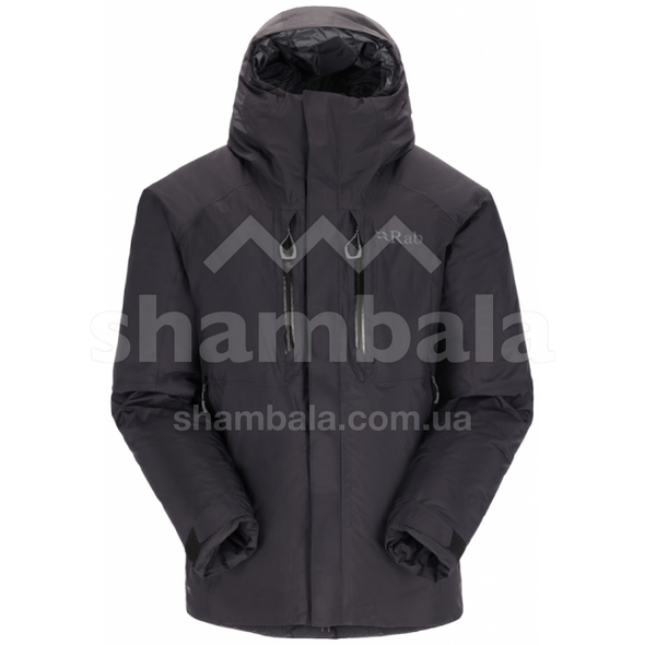 Мужской зимний пуховик Rab Batura Jacket Black, L (RB QDB-43-L), L, Чоловікам, 100% Recycled Polyamide