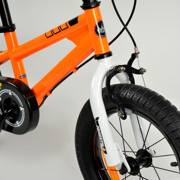 Купить Велосипед RoyalBaby FREESTYLE 18", OFFICIAL UA, оранжевый с доставкой по Украине