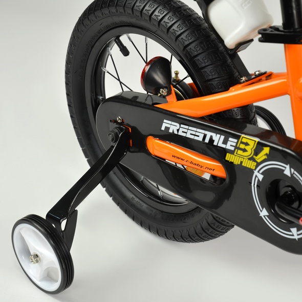 Купить Велосипед RoyalBaby FREESTYLE 18", OFFICIAL UA, оранжевый с доставкой по Украине