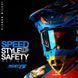 Мото Шлем TLD SE5 Carbon Helmet [QUALIFIER WHITE/BRONZE] MD