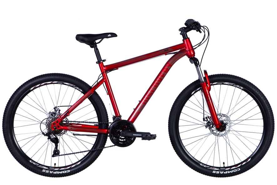 Купити Велосипед 27,5" Discovery TREK 2024 (червоний) з доставкою по Україні