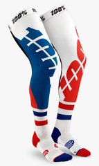 Носки Ride 100% REV Knee Brace Performance Moto Socks (Corpo), S/M, Blue,Red,White, S/M