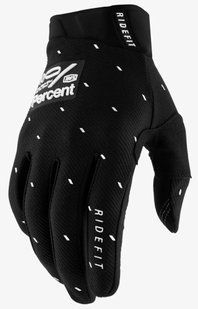 Перчатки Ride 100% RIDEFIT Glove (Slasher Black), M (9)