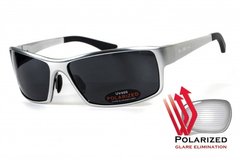 Окуляри поляризаційні BluWater Alumination-1 Silver Polarized (gray) сірі