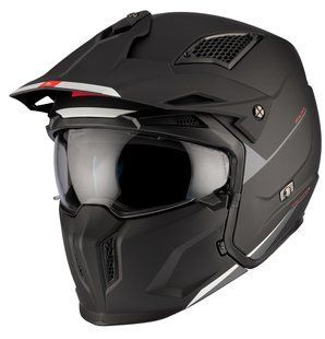 Мотошлем MT Streetfighter SV S матовый черный, M