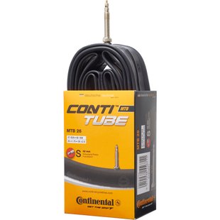 Купити Камера Continental MTB Tube 26", 47-559->62-559, S42, 210 г з доставкою по Україні