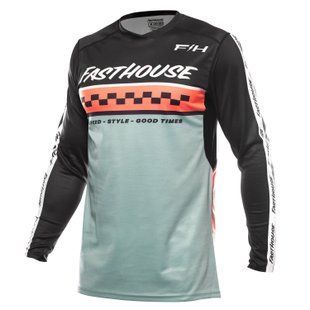 Джерсі FASTHOUSE Elrod Formula LS Green - XL