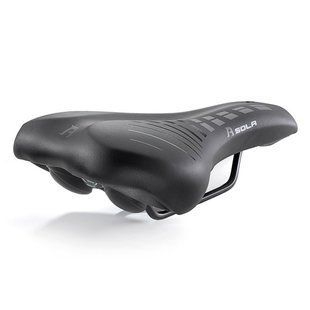 Купити Сідло велосипедне Selle Monte Grappa Asola SMG-62000, чорне з доставкою по Україні