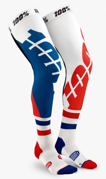 Шкарпетки Ride 100% REV Knee Brace Performance Moto Socks (Corpo), S/M