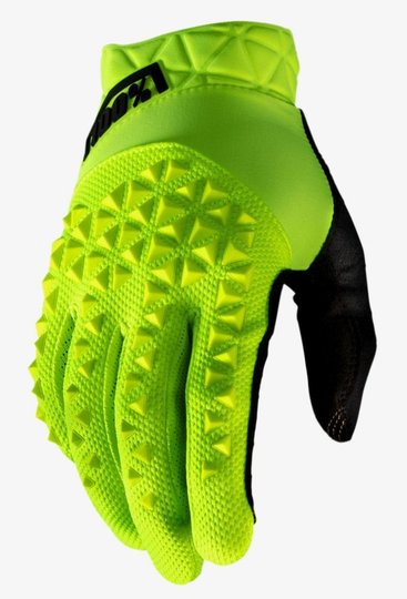 Купить Рукавички Ride 100% GEOMATIC Glove (Fluo Yellow), M (9) с доставкой по Украине
