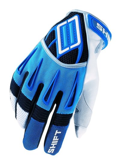 Перчатки SHIFT Mach MX Glove (Blue), M (9)