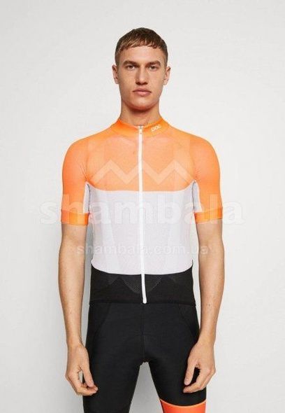 Купити Essential Road Light Jersey велоджерсі (Granite Grey/Zink Orange, S) з доставкою по Україні