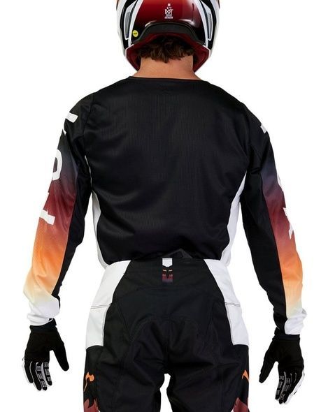 Джерси FOX 180 Jersey - FLORA (Black), M