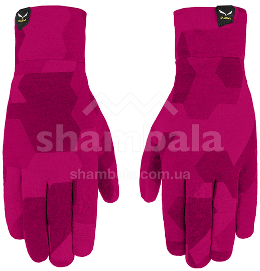 Рукавички жіночі Salewa Cristallo AM W Gloves, pink, 5/XS (28514/6319 5/XS), XS, Перчатки, Вовна