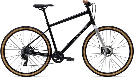 Купить Велосипед 28" Marin KENTFIELD 1 рама - L 2024 Gloss Black/Chrome с доставкой по Украине