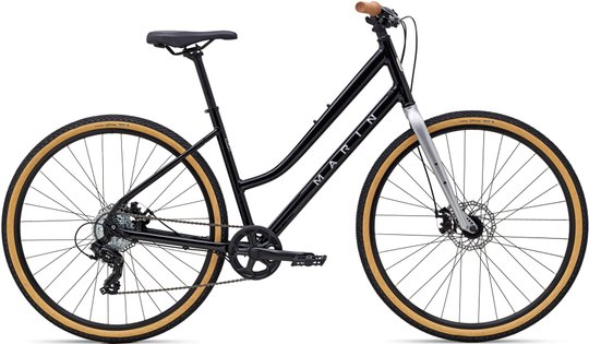 Купити Велосипед 28" Marin KENTFIELD 1 ST рама - M 2024 Gloss Black/Chrome з доставкою по Україні