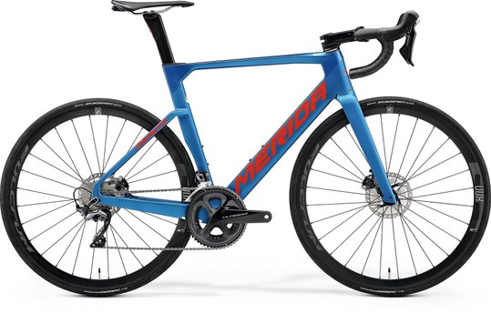 Купити Велосипед Merida REACTO 6000 XXS(47), GLOSSY BLUE/MATT BLUE(RED) з доставкою по Україні
