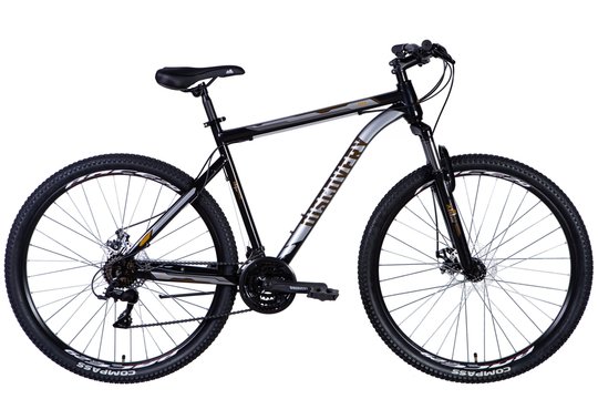 Купити Велосипед ST 29" Discovery TREK AM DD 2024 (чорно-оранжевий) з доставкою по Україні