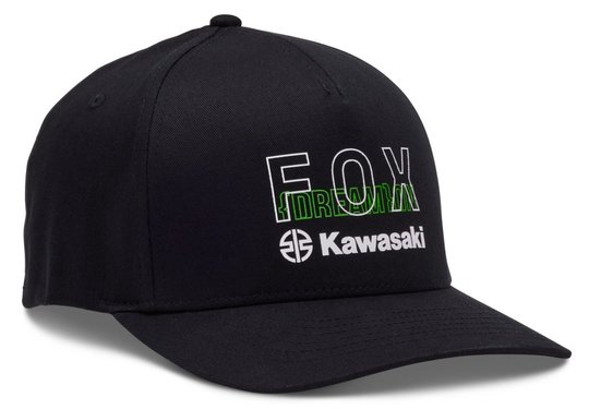 Кепка FOX X KAWI FLEXFIT HAT (Black), L/XL