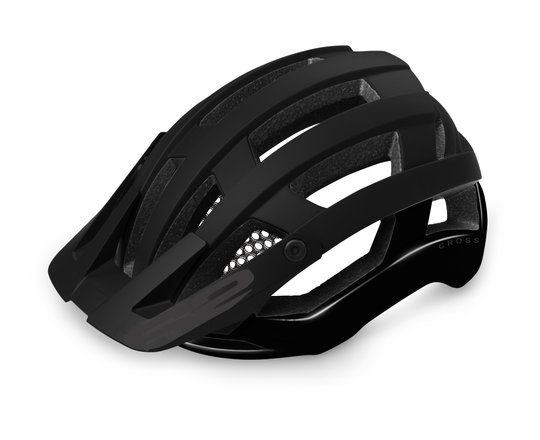 Купить Шлем R2 Cross цвет черный матово-глянцевый размер M: 56-58 см с доставкой по Украине